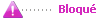 bloqué bloqué